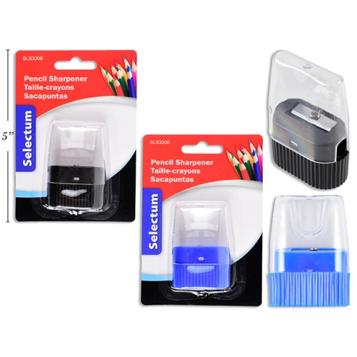 SHARPENER W/CLEAR TANK     BLISTERED