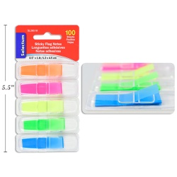 Sticky Flags Assorted Colours 20 sheets/each colour