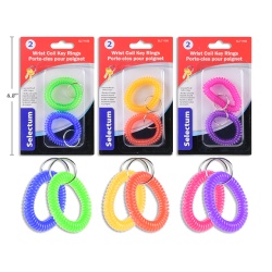 WRIST COILS 2Pk Assorted COLOURS