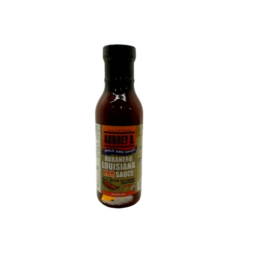 BBQ Sauce Habanero Louisiana w/Cayenne Peppers 355mL Aubrey D. (Or 3/$9.99)