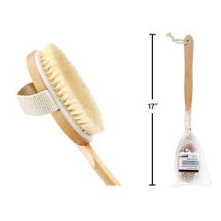 Bath Brush Wooden Handle