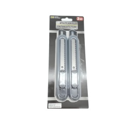 Utility Knife 2 Pack 18mm Snap-Off Blade