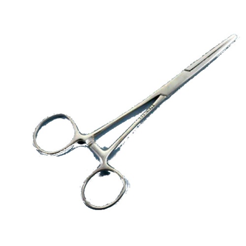 Forceps, Roch. Pean, straight, 135mm (5.5), stain