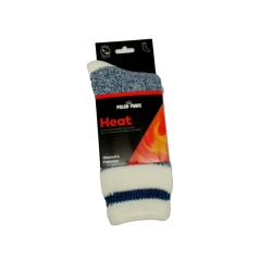 Women's Heat Socks Assorted Colours Polar Paws (endcap)(or 2/$9.99)