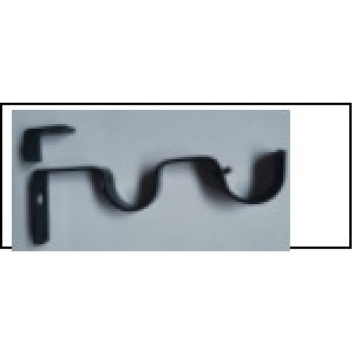 curtain rod Black double support,16-19mm