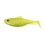Bait Shifter Shad 4 3/8oz. Nitro Glow 2pk. Lunkerhunt