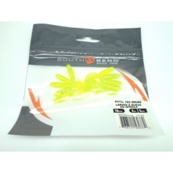 Swirl Tail Grubs 10pk. 2 Chartreuse South Bend"