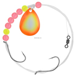 Walleye Spin Rig Chart/orange Size 3 Matzuo