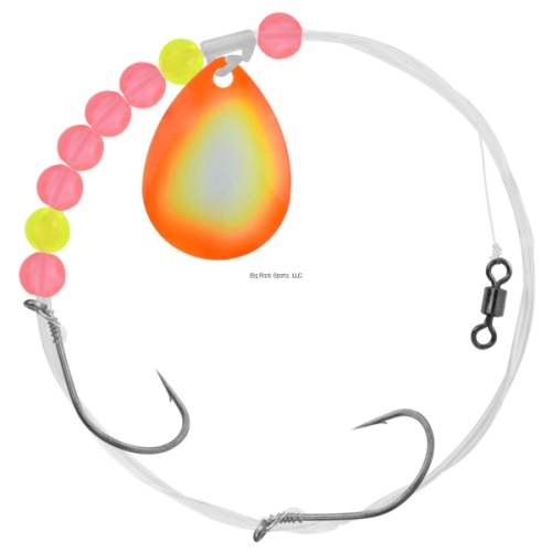 Walleye Spin Rig Chart/orange Size 3 Matzuo