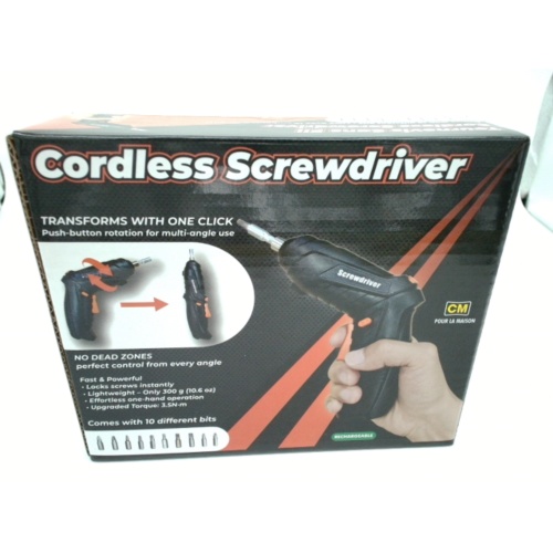 Cordless Screwdriver