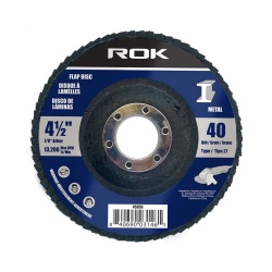 Flap disc 4.5 inch x 7/8 40 grit