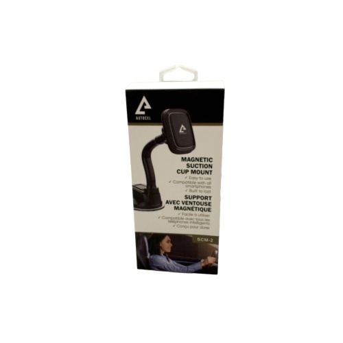 Magnetic Suction Cup Mount Phone Holder Autocel