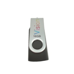 16gb USB Swivel Flash Drive Vision