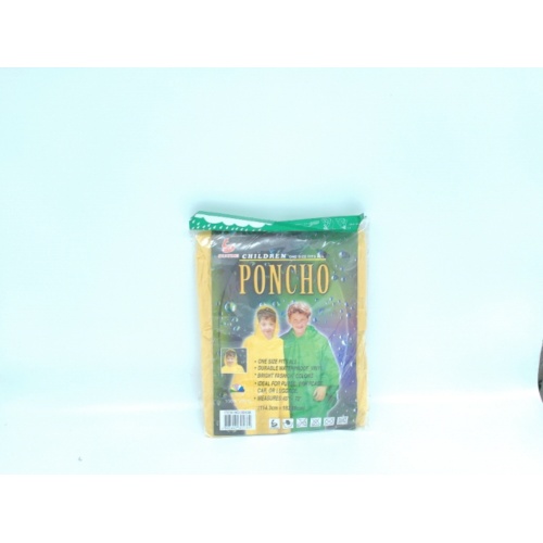 Child Size Poncho One Size Fits All Shuairimei