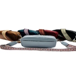 Ladies' Side Purse w/ Fabric Strap