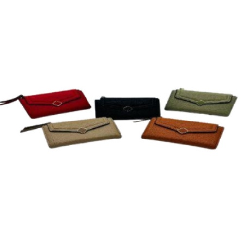 Ladies' Wallet w/ Enclosure High Quality PU