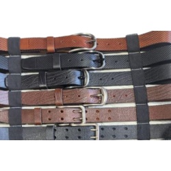 Men's Belts Sz 32-34 Full Grain Leather Ass't Styles