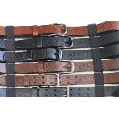 Men's Belts Sz 36-38 Full Grain Leather Ass't Styles