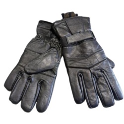 Men's Lamb Skin Gloves Winter Long Arm
