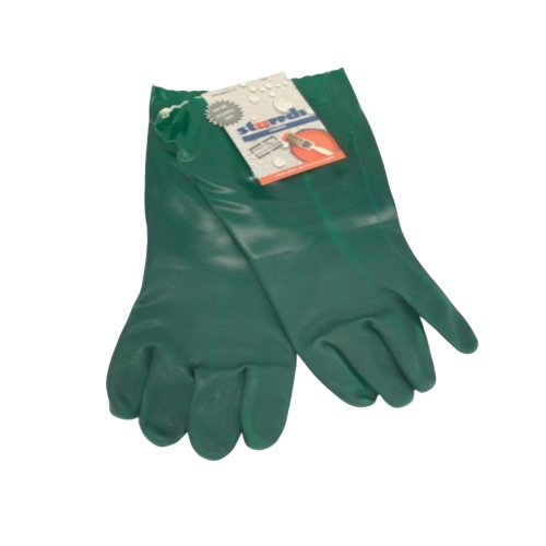 Liquid Shield PVC Gloves 14 Green Sturrdi