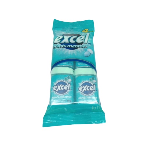 Excel Mints Freshmint 4 x 12.2g. Packs (Or B/U $0.99ea.)