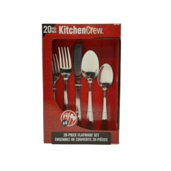 20pc. Flatware Set Kitchen Crew