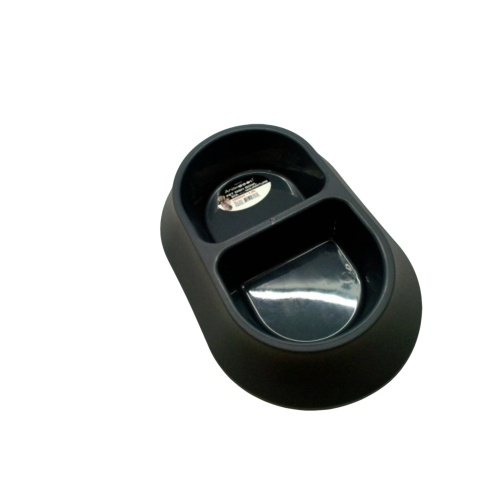 Divided Pet Dish Bowl 1500mL Plastic Animooos!