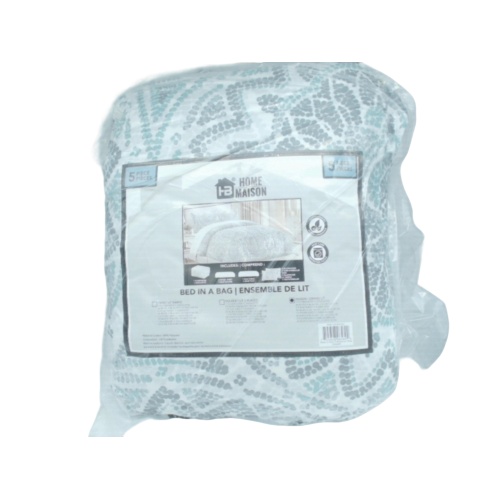 5pc. Bed In A Bag Queen Size Assorted Home Maison