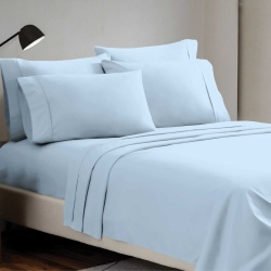 King Sheet Set Asst Colours Bamboo Microfiber