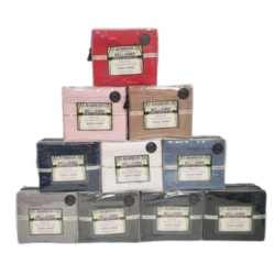 King Sheet Set Bamboo Ass't Solid Colours Bellisimo