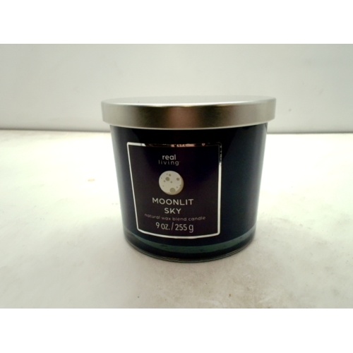 Jar Candle 9oz. Moonlit Sky Real Living