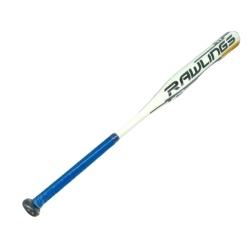 Baseball Bat 30 Rawlings White & Blue"