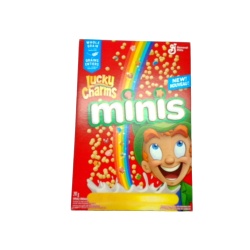 Lucky Charms Minis Cereal 297g. General Mills(endcap)