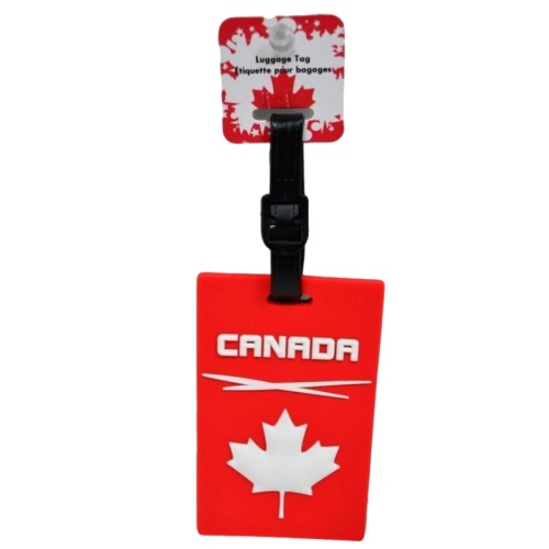 Luggage Tag Canada Embossed