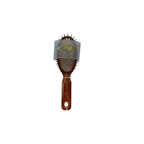 Hairbrush Brown Plastic Handle Euro Tech