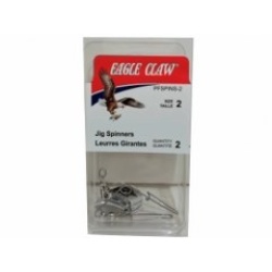 Jig Spinners Size 2 2pk. Eagle Claw