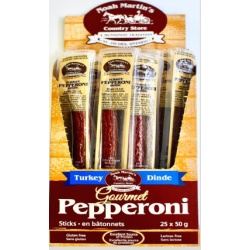 Pepperoni - Turkey Singles 50g - Heidelberg Foods Ltd. Made in Canada