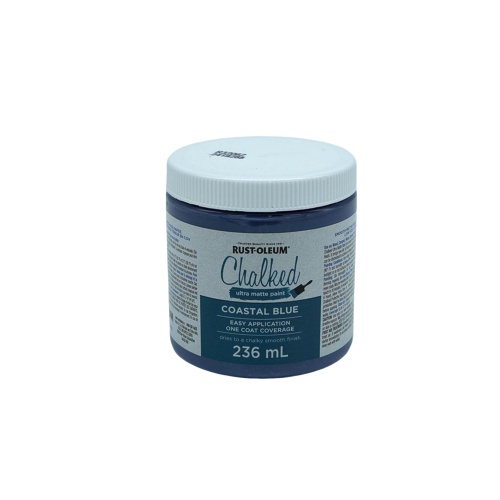 Chalked Ultra Matte Paint Coastal Blue 236mL Rust-oleum