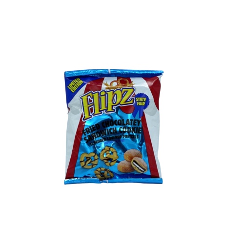 Fried Chocolate Sandwich Cookie Pretzel 71g. Flipz