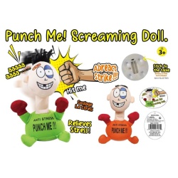 Punch Me! Screaming Doll