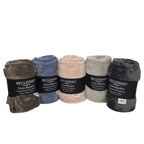 470 Gsm Flannel Blanket 60×90 – Assorted Colors