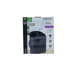 Heater Metal Heating 750W to 1500W Watson Heater + Fan