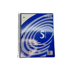 5 Subject Notebook 360 Pages Enlivo