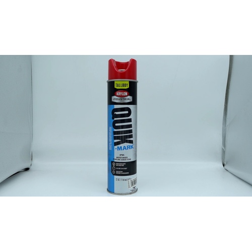 Inverted Marking Paint Brilliant Red Tallboy 623g. (NO SPRAY NOZZLE!)