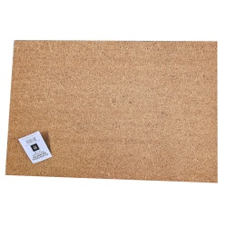 Coir door mat with PVC backed 24x36 inch