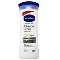 Body Lotion Unscented Advanced Repair 400ml Vaseline