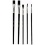 Artish Brush Set 5pc. Fine Camel Hair & Pure Bristle Shur-line