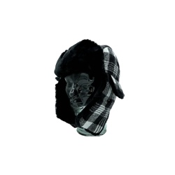 Fur Trapper Hat Checker Design Assorted