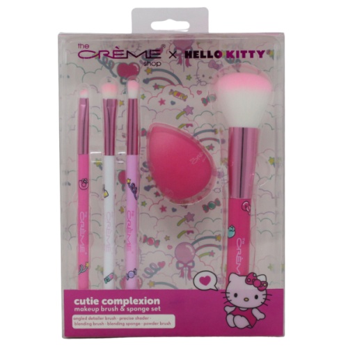 The Creme Shop Hello Kitty 5ct Brush Set/6x12