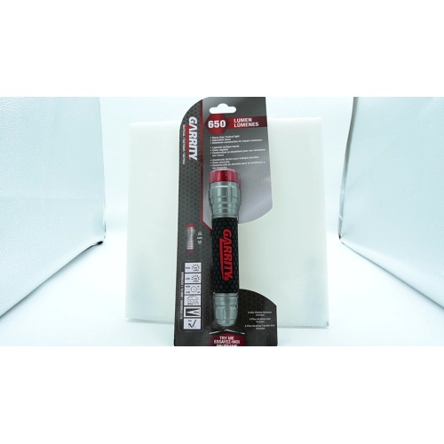 Tactical Flashlight 650 Lumens Adjustable Zoom Garrity